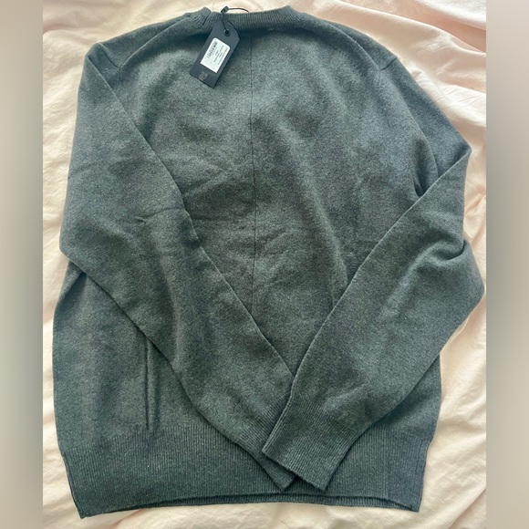 BNWT Rag & Bone Huxley cashmere sweater, size medium, brown - Picture 2 of 4
